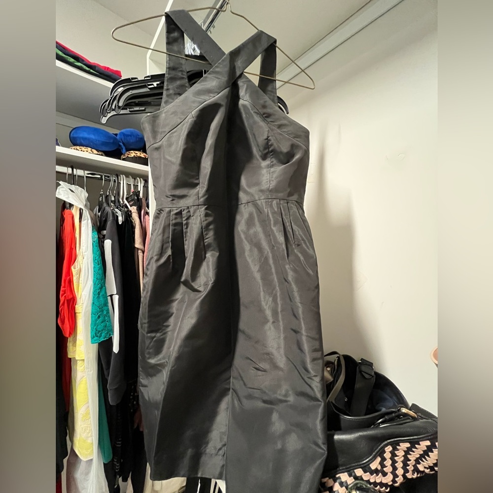 J Crew Black Formal Dress